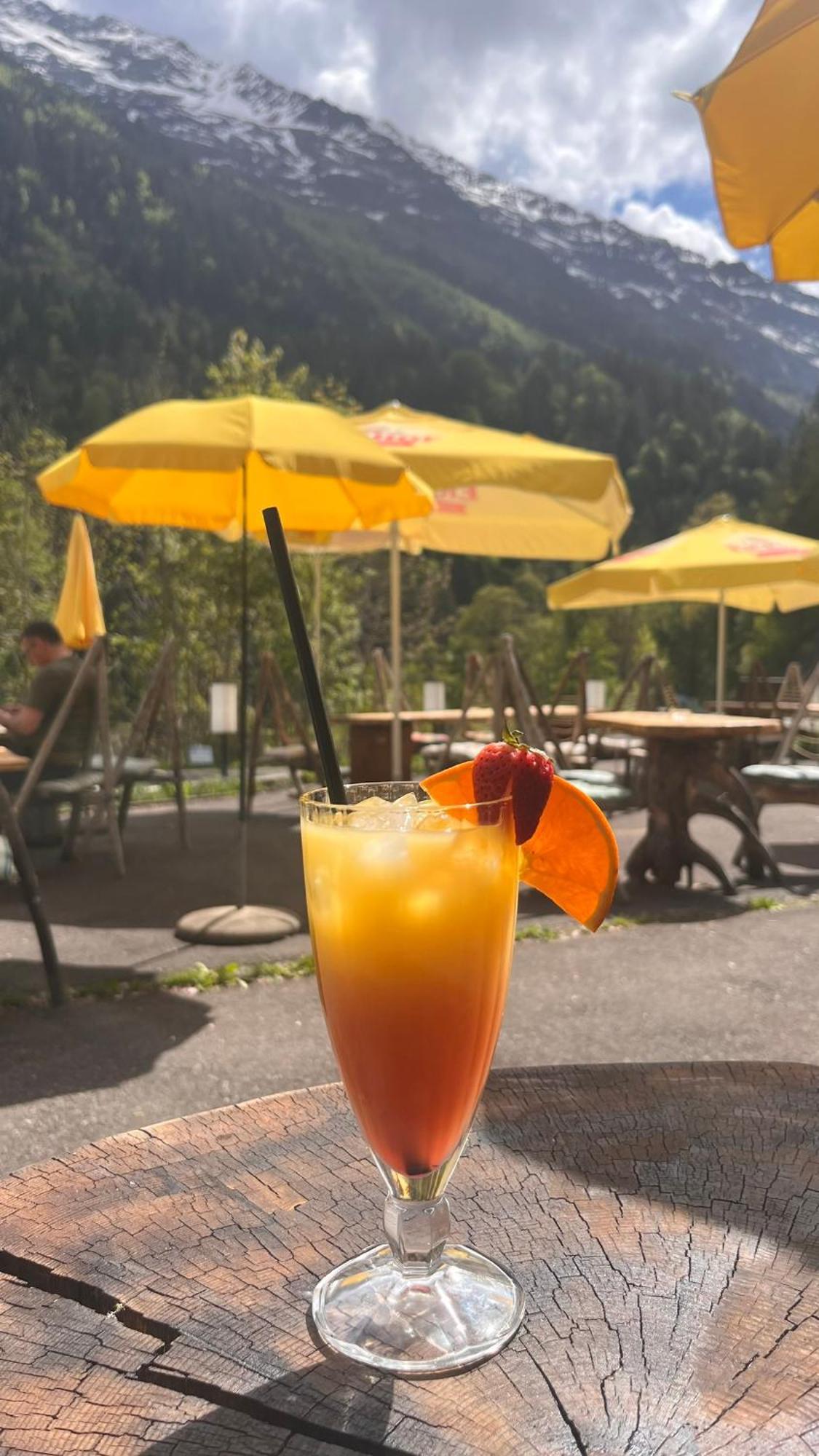 "Terrasse" Nessental Hotel Gadmen Bagian luar foto